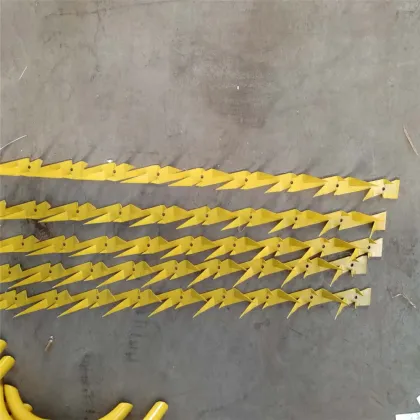Anti Climb Spikes 45mm Bottom Width Hot Dipped Galvanized Wall Spikes