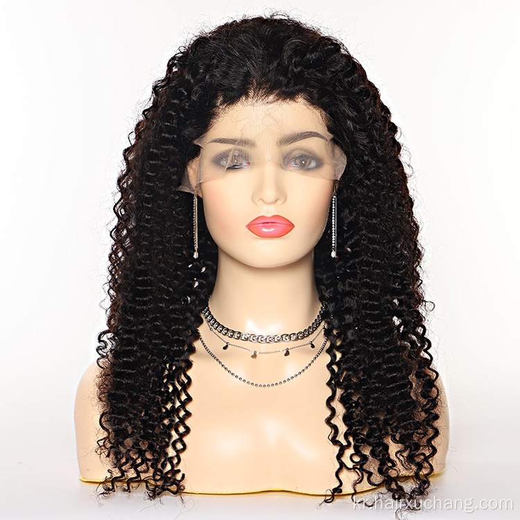 도매 금발 가발 흑인 여성을위한 인간 머리