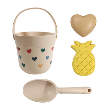 Set de găleți de plajă din silicon cu mai multe teme Jucării pentru exterior