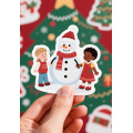 Pegatinas de etiqueta de regalo de Navidad