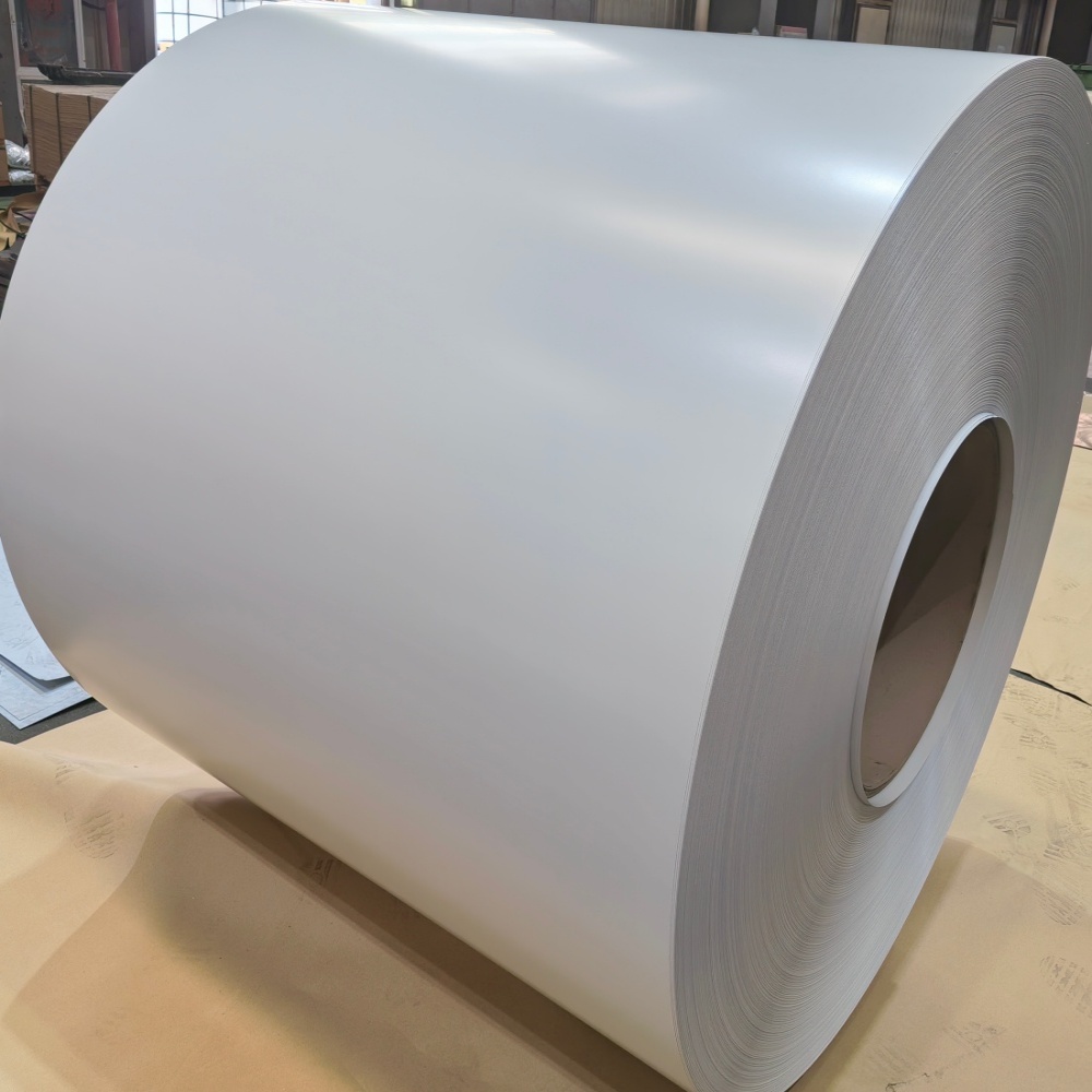 Eco-Friendly Dx54d Two Sides White Coated Steel Coil