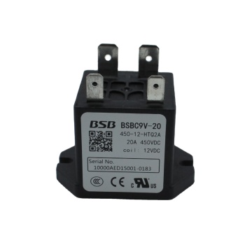 Relés de pré-ciclismo de alta AmPERAGEM para veículos elétricos BSBC9V