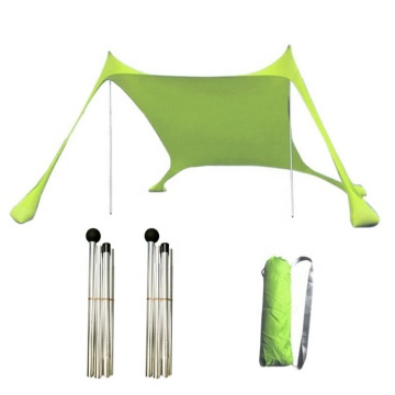 Portable UPF50+ UV Sunshade Beach Tent with Wind Protection
