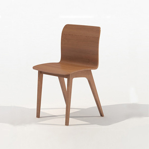 Ristorante contemporaneo Sedia in legno massiccio Morph Chair