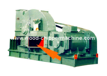 1600mm Knife Disc Diameter, 625 Rpm Rotor Speed Disc Wood Chipper Bx1216