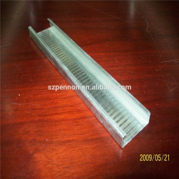 Hight-Quality Galvanized Steel Profile C Channel suspended ceiling components