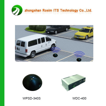 Wireless mall available lots car parking sensor system for parking space monitoring