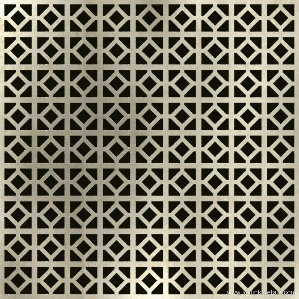 Hexagonal Hole Perforated Metal