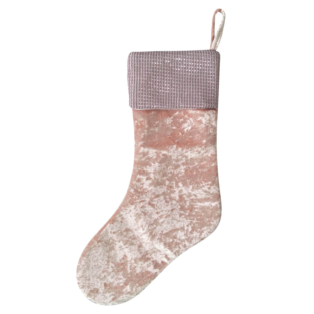 Sequin Design Christmas Stocking