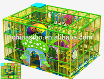 GM0 Kid's Indoor Play Equipment soft Play House