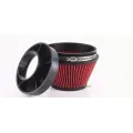 Filtro dell'aria per auto rossa con stack di velocità 3 ''/3,5 ''/4 ''