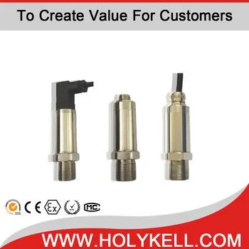 Holykell stainless steel HPT906 4-20mA /0-5V crane hydraulic pressure sensor 30MPa