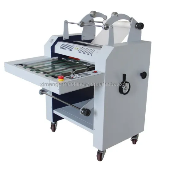 Semi-Automatic BOPP Precoated Film Laminating Machine: A3/A4 Cold and Hot Paper Laminating Machine