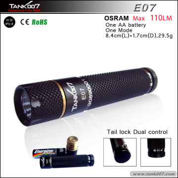 CREE Three Mode (OSRAM) Portable Flashlight for Climbing E07
