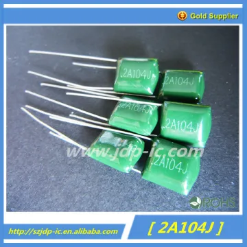 new polyester film capacitors 2A104J good quality
