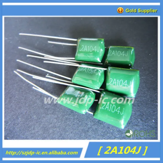 new polyester film capacitors 2A104J good quality