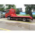 DONGFENG Euro5 truck head flat bed tow truck