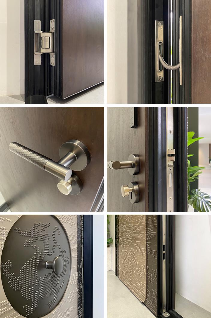 steel front entry doors