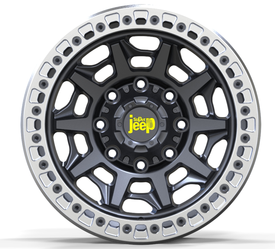 Roues pour la jeep partie