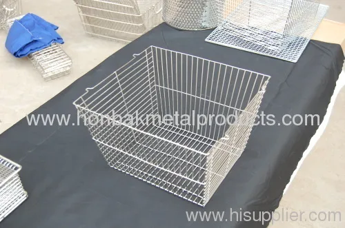 Industrial Wire Mesh Basket 