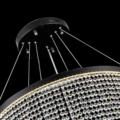 Luxury Hotel glass ceiling chandeliers