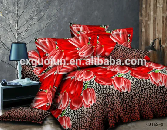 flower design 3D disperse printed polyester