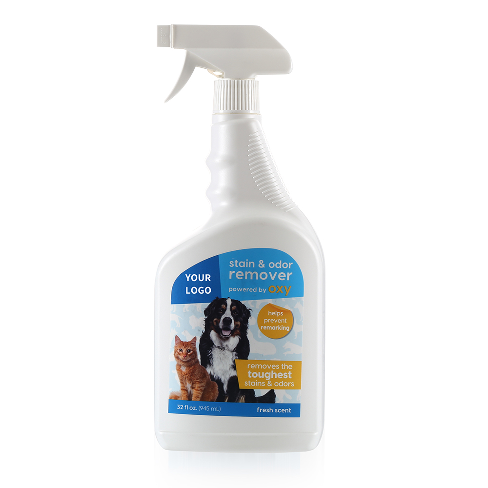 Perra removedor de olor a manchas de spray de desodorante para mascotas
