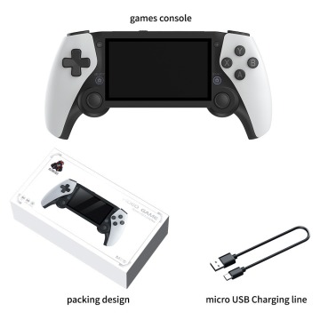 M25 Bảng điều khiển trò chơi thứ 3D cầm tay M25 với bộ điều khiển không dây HDMI