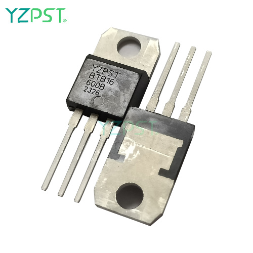 Wysoka szybkość DV/DT 600V BTB16-600B 16A Triac