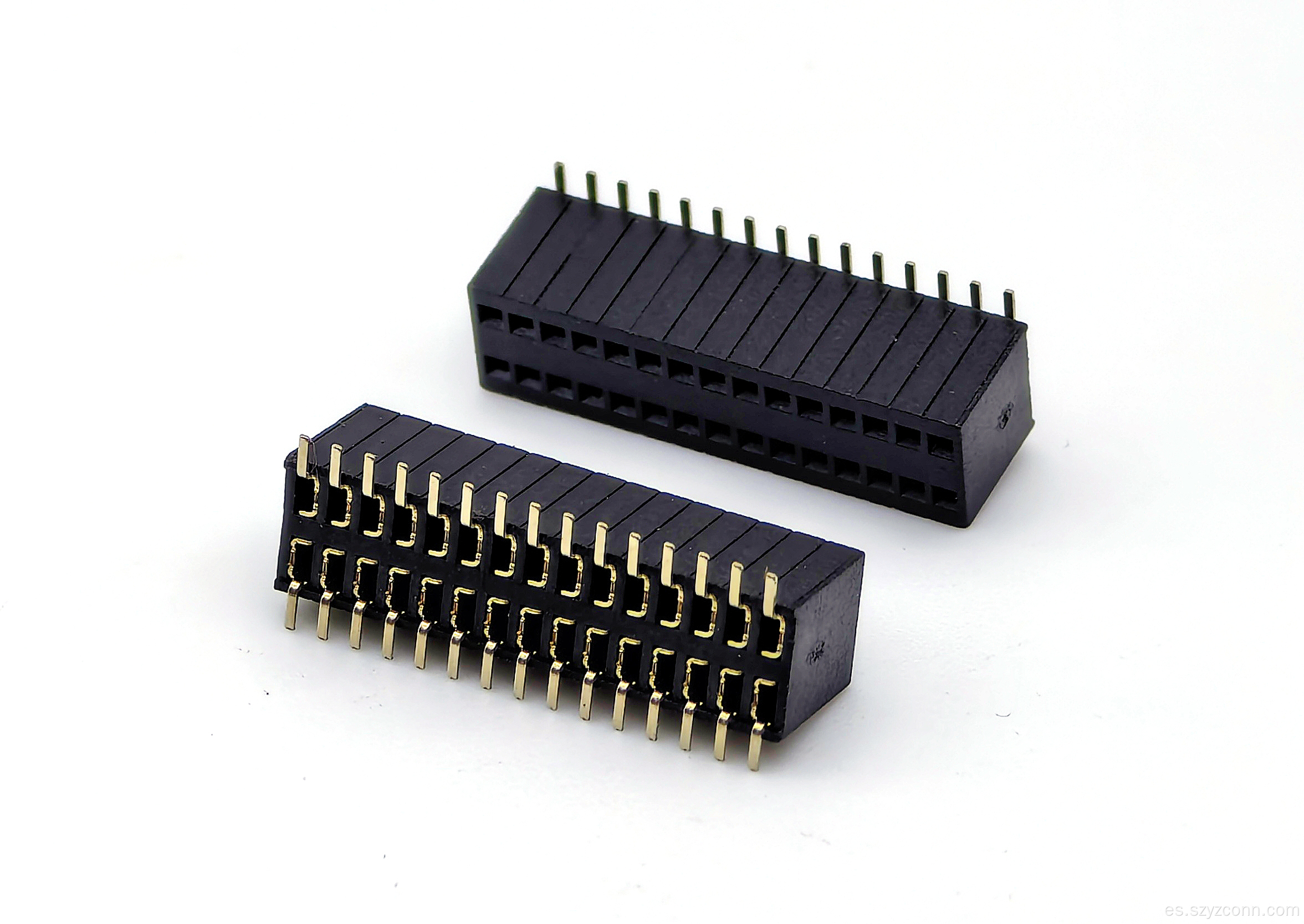 Conector de cabecera hembra de paso de 1,27 mm 30P