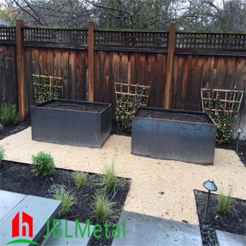 Courtyard Corten Steel Rusty Metal Planters