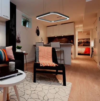Belief Series Curved Linear Light LED Pendant