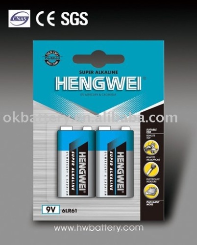 Primary Battery 6lr61-2/b, High Quality Primary Battery 6lr61-2/b on