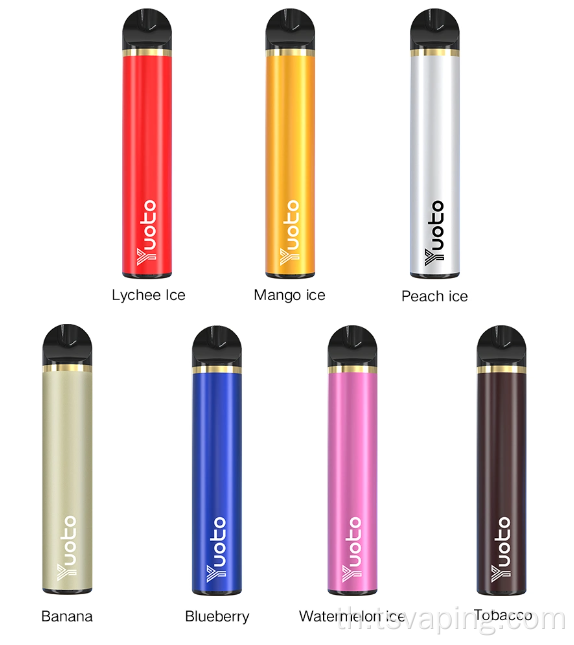 ขายส่ง Vape Pod Yuoto 1500 พัฟ