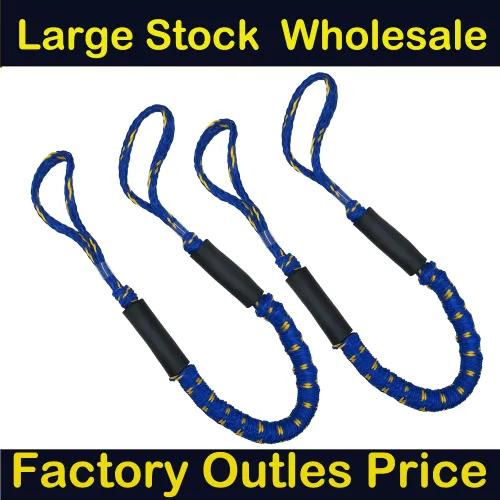 Boat Dock Bungee Boat Launch Line 4ft, High Quality Boat Dock Bungee