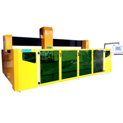5 Axis CNC Bridge Saw for Granite, Quartz, and Dekton Cutting - Stone Machinery for Sale