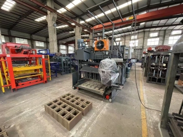 High quality mobile block machine production line