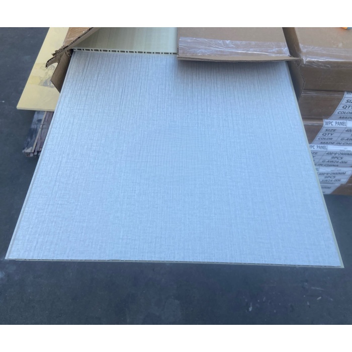 Tấm tường WPC Bề mặt tường có rãnh Cấu trúc chịu tải nặng Không phát thải Formaldehyde Màu sắc