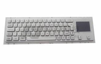 65 Key Industrial Metal Keyboard With Touchpad , Cherry Mec