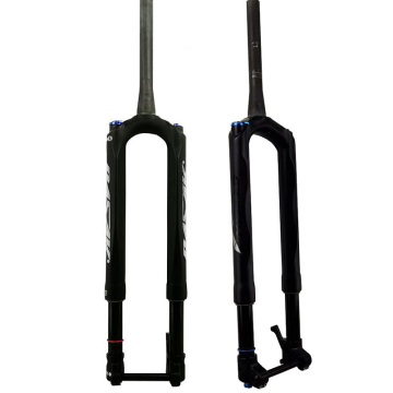 Lightweight High-Strength Carbon Fiber eBike MTB Front Fork with Air Pressure Inverted Design for Optimal Shock Absorption