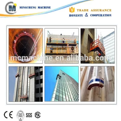 Advanced construction work platform/zlp outdoor swing basket/facade cleaning equipment