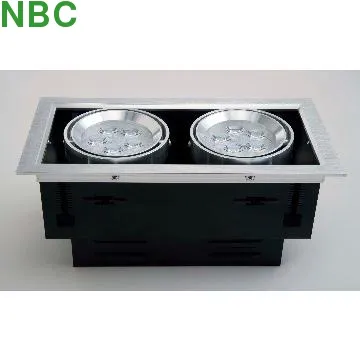 5w*2 LED Grille Light, High Power,Silver LED Grille Lights