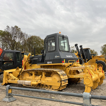 Hot Sale Used Komatsu Shantui SD16 Crawler Bulldozer for Road Construction