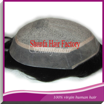 natural looking wigs for men,hair wig,human hair men wig