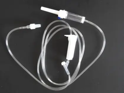 Disposabe medical infusion set