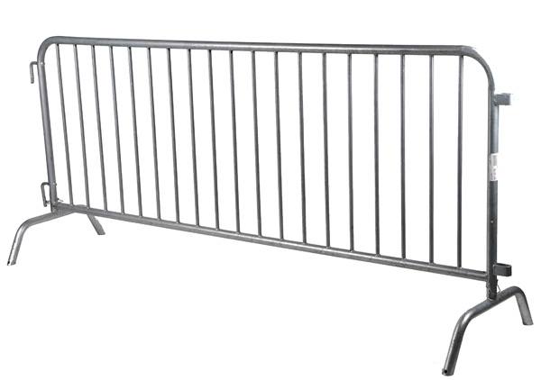 galvanized bridge feet crowd control barrier for sale