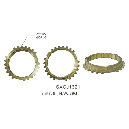 Anneau de synchroniseur de transmission des pièces automobiles pour la série Honda D 5e avec ID de 43 mm