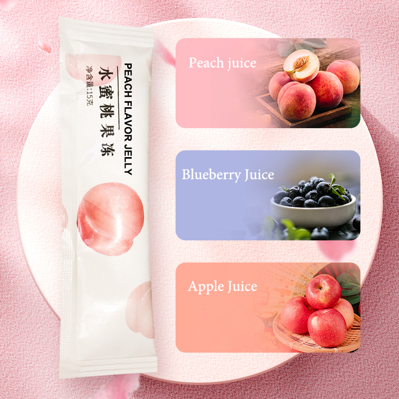 OEM/ODM Collagen Protein Boost Immunity Peach Flavor Women Nourish Skin Whitening Fish Collagen Jelly