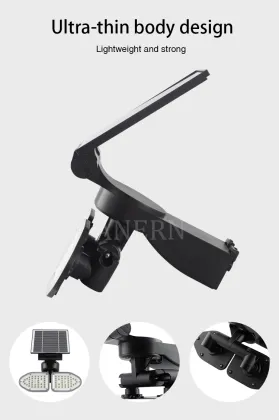 Anern Modern Solar LED Outdoor Wall Light IP65