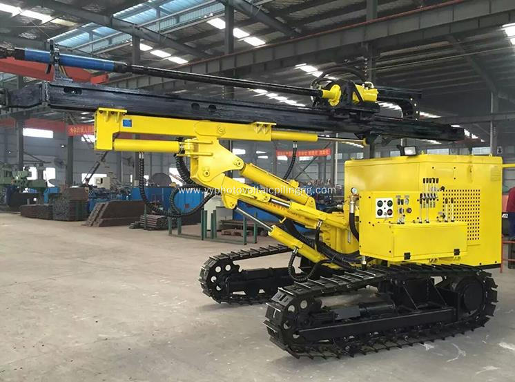 Crawler Hydraulic Down The Hole Bore Drilling Machine